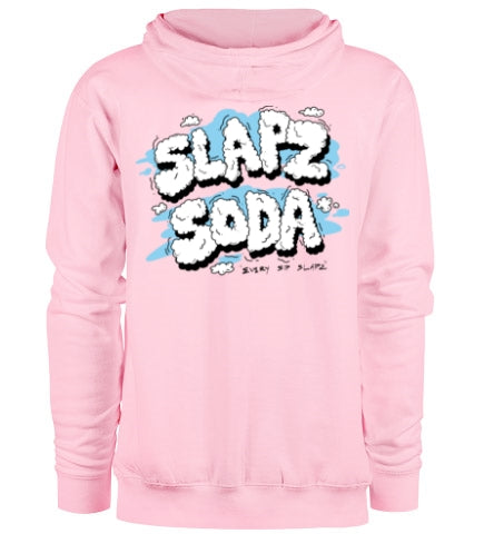 SLAPZ SODA CLOUD IN PINK HOODIE LIMITED DROP PRE-ORDER ONLY
