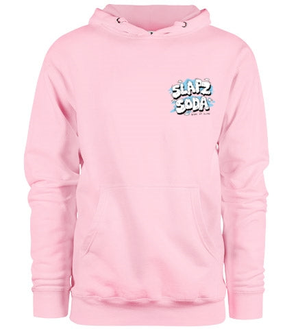 SLAPZ SODA CLOUD IN PINK HOODIE LIMITED DROP PRE-ORDER ONLY