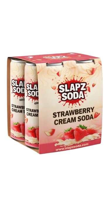 StrawBerry Cream Soda Coming soon 4-PACK