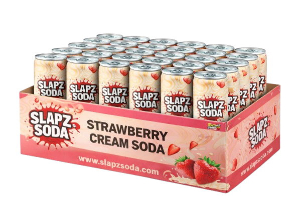 Strawberry Cream Soda Wholesale Case 24